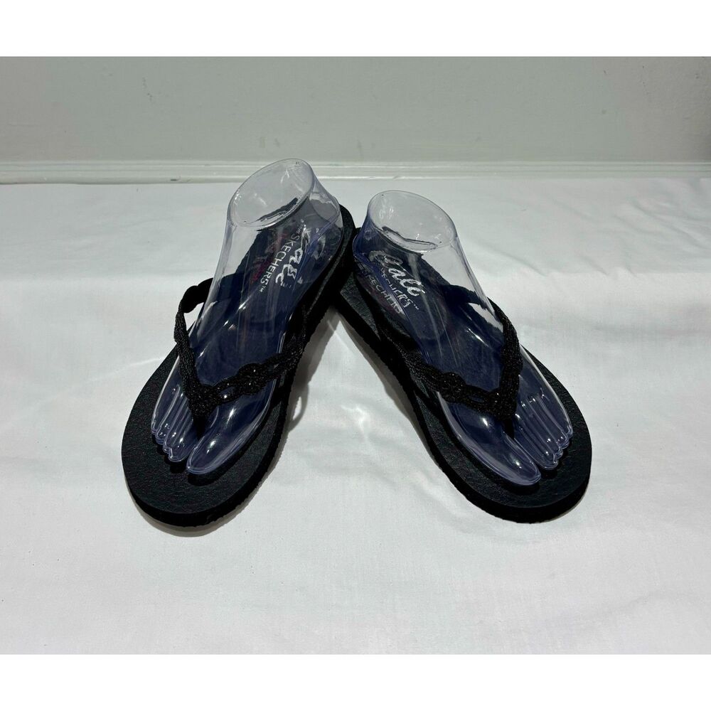 NEW Skechers Cali Yoga Foam Flip-flops Size 10